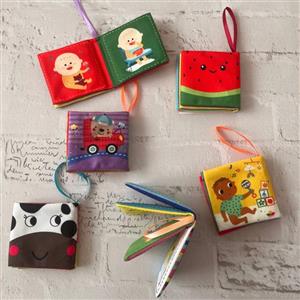 کتاب پارچه ای آموزش واژگان مناسب کودک  ۳ماه