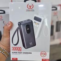 پاور بانک یوشیتا مدل YP-040 ظرفیت ۳۰ هزار میلی آمپر ساعت