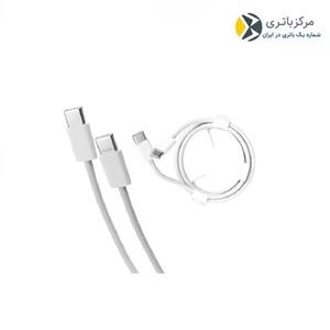 کابل شارژر تایپ سی به تایپ سی آیفون 15 پرو اصلی اورجینال
