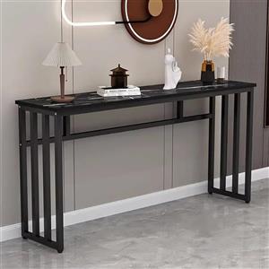 میز کنسول چوب فلز مدل ژینا