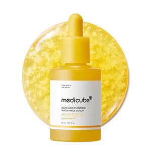 سرم نیاسینامید و زردچوبه مدیکیوب مدل Kojic Acid Turmeric