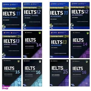 کتاب Cambridge IELTS 11_16 Academic_General اثر جمعی از نویسندگان انتشارات زبان مهر مجموعه 12 جلدی