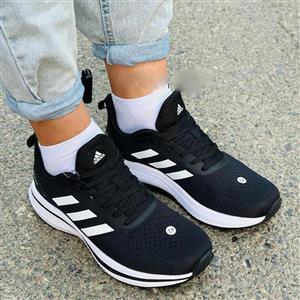 کتونی اسپرت مردانه رانینگ سایزبزرگ پا اروجینال برند ادیداس(ADIDAS)|مسترکوالیتی|ویتنام| مشکی|44-47