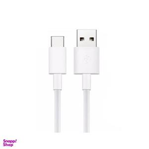 کابل شارژ USB به تایپ سی هوآوی (Huawai) قدرت 22.5 وات رنگ سفید