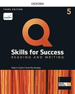 کتاب زبان کیو اسکیلز فور ساکسس Q Skills for Success 5 Reading and Writing third Edition