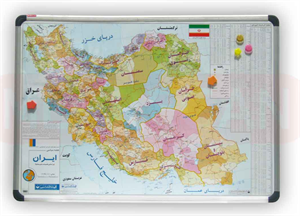 نقشه مغناطیسی مهرگان 100x140