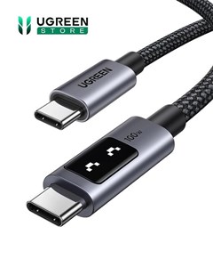 کابل شارژ 1 متری یوگرین مدل UGREEN Uno USB-C to USB-C Cable 100W L509