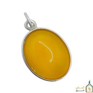 گردنبند شرف شمس زنانه و مردانه استیل مدل دور ساده عمودی