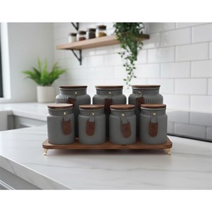پاسماوری 7پارچه درب چوبی