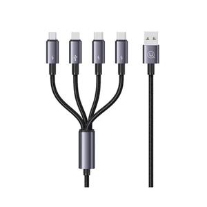 کابل شارژ 4in1 یوسمز مدل US-SJ739 با طول 1.2 متر