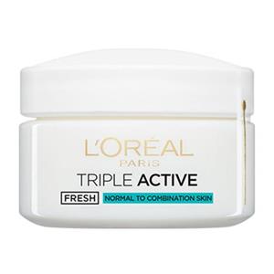 کرم روزانه آبرسان و مرطوب کننده 24 ساعته لورال پوست معمولی تا مختلط Triple Active