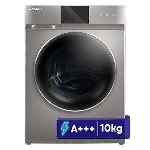 ماشین لباسشویی 10 کیلوگرم اتوماتیک ایکس ویژن مدل TV102-ASD