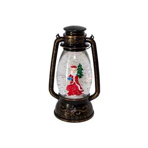 فانوس گوی برفی کریسمس LED موزیکال 