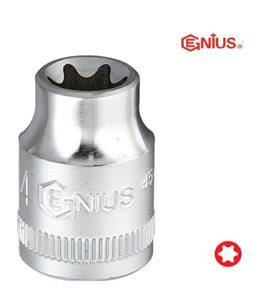 بکس کوتاه سایز E11 ای درایو 3/8 جنیوس GENIUS مدل 353511