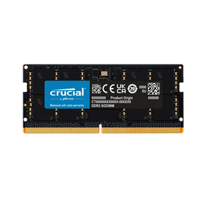 رم لپ تاپ DDR5 تک کاناله 5600 مگاهرتز Crucial ظرفیت 16 گیگابایت مدل CT16 گارانتی شرکتی