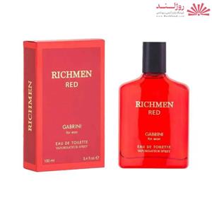 ادکلن مردانه گابرینی Gabrini مدل Richmen Red حجم 100 میل