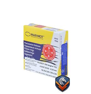 رینگ موتور پژو 206  - TU5 تعمیر اول سایز 25 / مارموت  ( MARMOT )