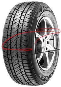 لاستیک 215/65R16 لاسا-کامپتوس اچ/ال