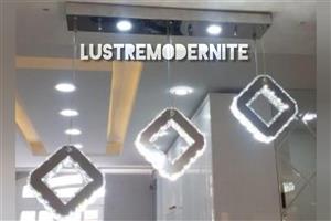 آویز کریستالی مدل لوزی