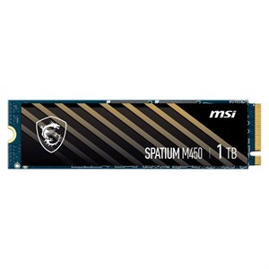 اس اس دی اینترنال PCIe Gen4 x4 ام اس آی مدل SPATIUM M450 ظرفیت 1 ترابایت