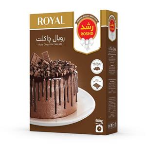 رشد پودر کیک رویال چاکلت 480 گرم