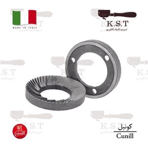 تیغه آسیاب کونیِل (Cunill) مدل MG21 سایز 59mm | چپ‌گرد (تخت)