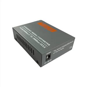 مدیا کانورتر فیبر نوری تک کور نت لینک (یک لینک) مدل HTB-GS-03-20KM-A/B