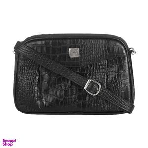 کیف دوشی زنانه رویال چرم کد W127.1 مشکی