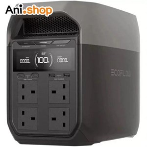 پاور استیشن اکو فلو مدل دلتا POWER STATION DELTA 3 ظرفیت خروجی 1800 وات ساعت ظرفیت باتری 1024 وات ساعت