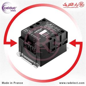 رله حالت جامد SSR سه فاز 125 آمپر SVT869994 سلدوک Celduc