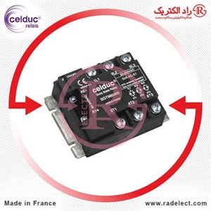 رله الکترونیکی SSR سه فاز 50 آمپر SGT965960 سلدوک Celduc