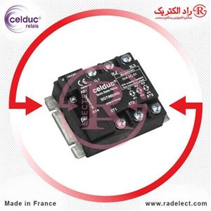 رله الکترونیکی SSR سه فاز 50 آمپر SGT965960 سلدوک Celduc