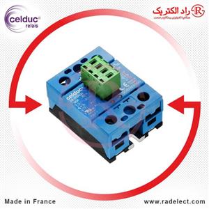 رله حالت جامد SSR دو فاز 50 آمپر SOB865660 سلدوک Celduc