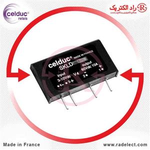 رله SSR روبردی 8 آمپر تک فاز سلدوک SKLD30510 Celduc