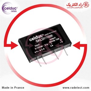رله SSR روبردی 8 آمپر تک فاز سلدوک SKLD30510 Celduc