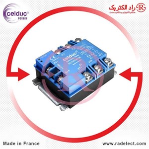 رله الکترونیکی SSR سه فاز 50 آمپر SGT865470E سلدوک Celduc