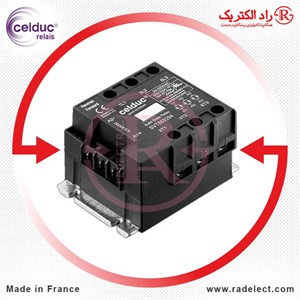 رله حالت جامد SSR سه فاز 125 آمپر SVT869394 سلدوک Celduc
