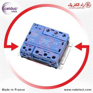 رله الکترونیکی SSR سه فاز 75 آمپر SGT8670500 سلدوک Celduc