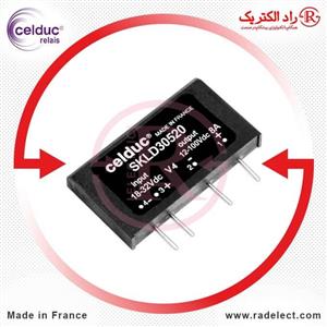 رله روبردی 8 آمپر تک فاز SKLD30520 سلدوک Celduc
