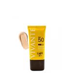 ضد آفتاب ویوانته با SPF50 حجم 50 میل بژ روشن 