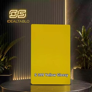کامپوزیت طلوع بند زرد لیمویی براق 399 شیارخور