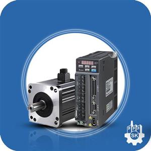 پک کامل سرو موتور 1.5KWبا دور موتور 2000 دور تیپ B2 برند دلتا ترمز دار