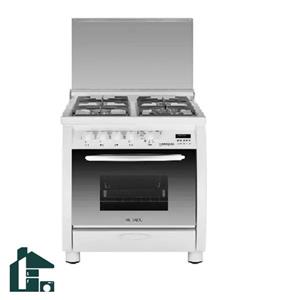 اجاق گاز ۴ شعله تاکنوگاز مدل OG-20WS سفید رویه استیل