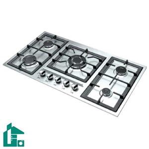 اجاق گاز تاکنو گاز ۵ شعله پلو پز وسط مدل G-106 استیل