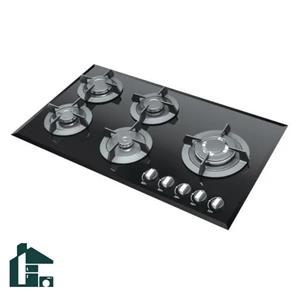 اجاق گاز تاکنو گاز ۵ شعله پلو پز کنار لبه مات مدل G-112 مشکی