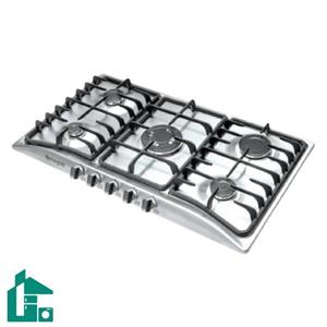 اجاق گاز تاکنو گاز ۵ شعله پلو پز وسط مدل G-107 استیل