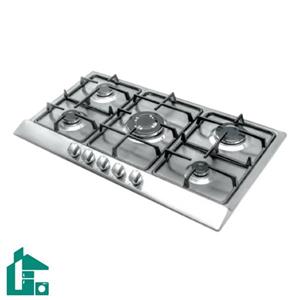 اجاق گاز تاکنو گاز ۵ شعله پلو پز وسط مدل G-102 استیل