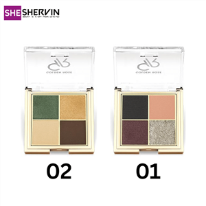 سایه چهار رنگ کواترو گلدن رزGolden Rose Quattro Eyeshadow Palette