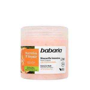 ماسک مو اسپانیایی باباریا Babaria Nutritive & Repair مناسب موهای خشک و آسیب دیده مغذی و ترمیم کننده مو 400 میل