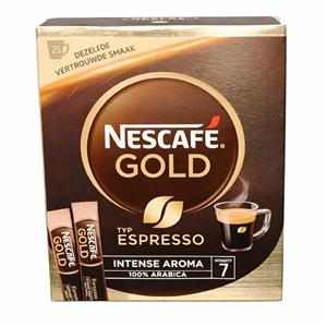 پودر قهوه فوری گلد نسکافه - 1.8 گرم بسته 25 عددی